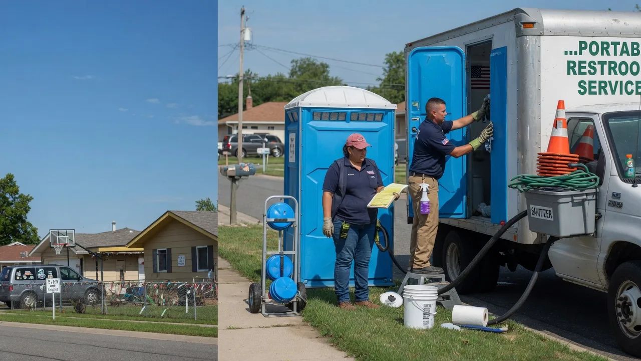 Portable Toilet Rental in Glenfield, ND near me
